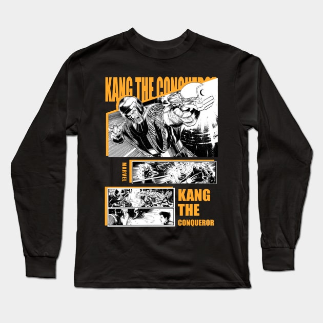 Kang The Conqueror Long Sleeve T-Shirt by Doxie Greeting